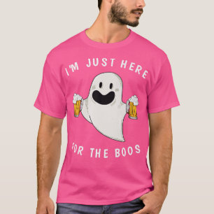 Camiseta Estoy Aquí Para El Fantasma De Boos Beber Gracioso