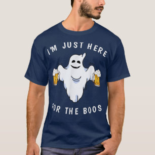 Camiseta Estoy Aquí Para El Fantasma De Boos Beber Gracioso