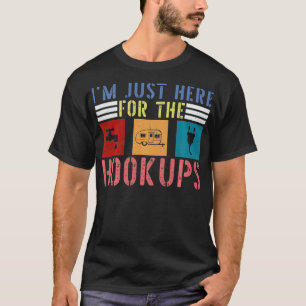 Camiseta Estoy Aquí Para El Gracioso Camper De Camp RV.