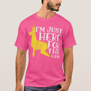 Camiseta Estoy Aquí Para El Papel Kami Folding Origami Lo