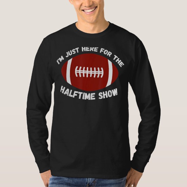 Camiseta Estoy aquí para el programa de media hora de fútbo (Anverso)