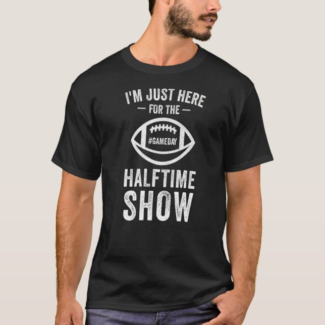 Camiseta Estoy aquí para el programa de media jornada para  (Anverso)