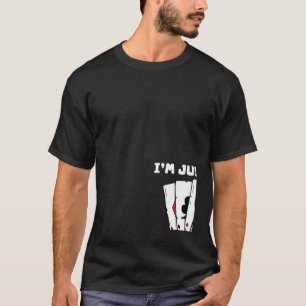 Camiseta Estoy aquí para jugar Clock Patience