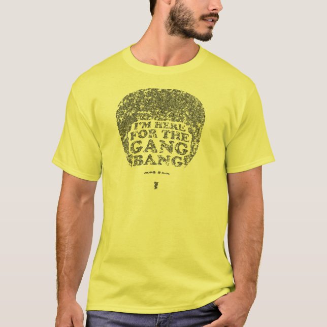 Camiseta Estoy aquí para la explosión de la cuadrilla (Anverso)
