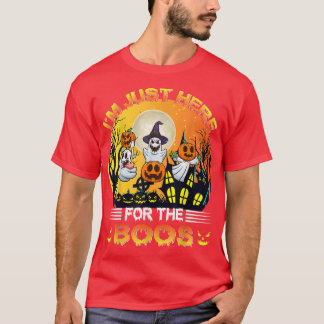 Camiseta Estoy Aquí Para La Fiesta De Boos Ghost Halloween 
