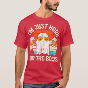 Camiseta Estoy Aquí Para La Halloween De La Cerveza Fantasm