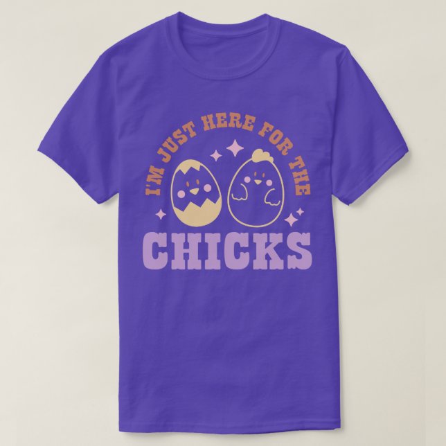 Camiseta Estoy Aquí Para Las Chicas (Diseño del anverso)