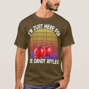 Camiseta Estoy Aquí Para Las Mujeres De Postre De Candy App