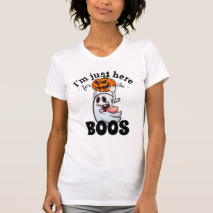 Camiseta Estoy aquí para los abucheos