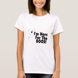 Camiseta Estoy aquí para los abucheos