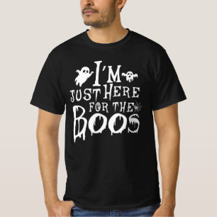 Camiseta estoy aquí para los abucheos - regalo boo hallowee