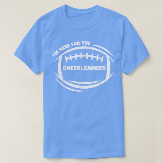 Camiseta Estoy aquí para los animadores, animadores M (Diseño del anverso)
