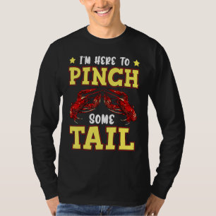 Camiseta Estoy aquí para picar algo de funn de langosta de 