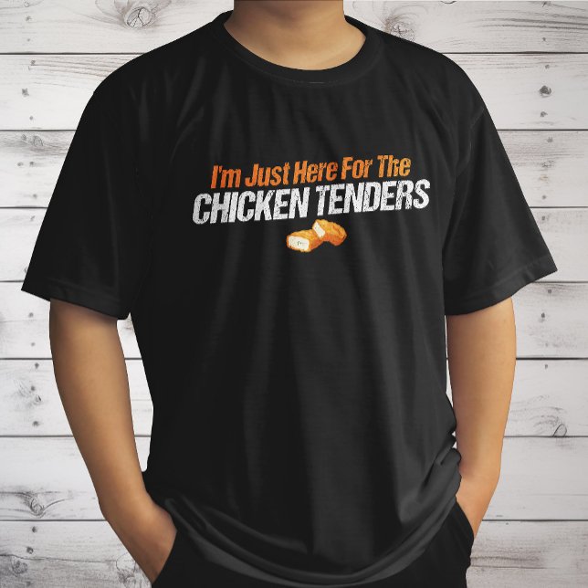 Camiseta Estoy aquí por el amante de las ofertas de pollo (Subido por el creador)