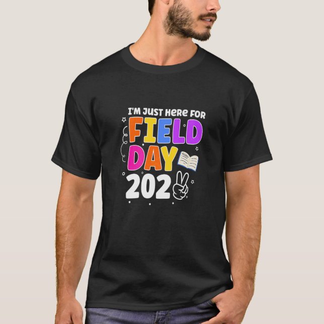 Camiseta Estoy aquí por el Día del Campo Escolar 2022 (Anverso)