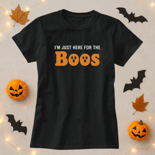 Camiseta Estoy aquí por el divertido "Ghost Pun" de Hallowe