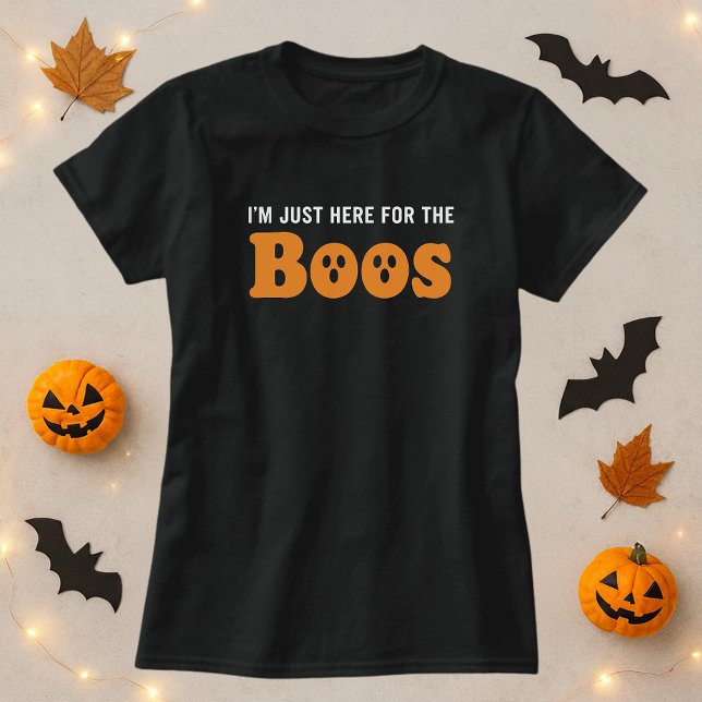 Camiseta Estoy aquí por el divertido "Ghost Pun" de Hallowe (Subido por el creador)