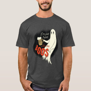 Camiseta Estoy Aquí Por El Fantasma De Halloween.