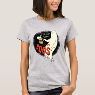 Camiseta Estoy Aquí Por El Fantasma De Halloween.