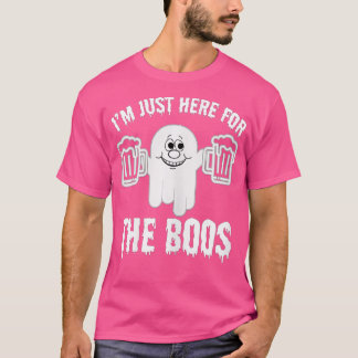 Camiseta Estoy aquí por el Fantasma de Halloween C