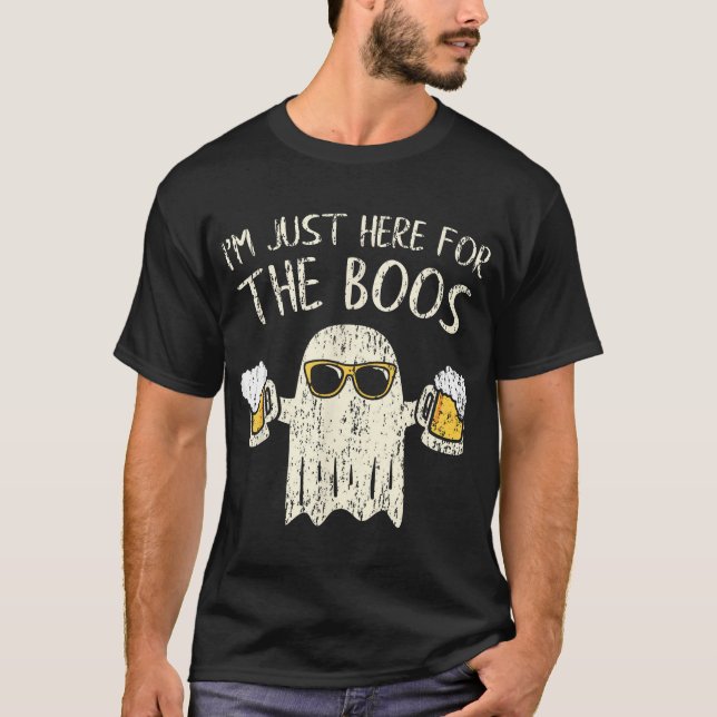 Camiseta Estoy Aquí Por El Fantasma De Halloween Regalo De  (Anverso)