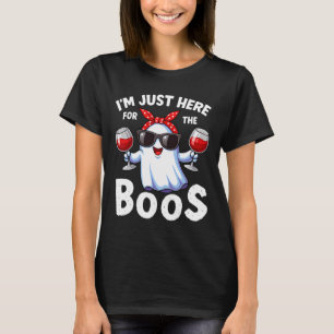 Camiseta Estoy aquí por el fantasma V de las mujeres de Hal