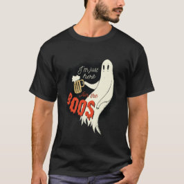 Camiseta Estoy aquí por el FUNNY FUNNY Halloween Ghost