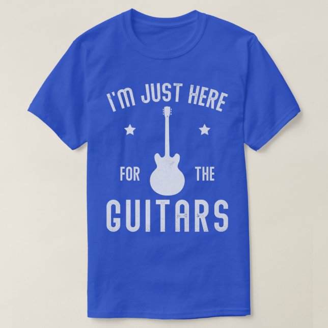 Camiseta Estoy aquí por el Guitars Guitars Guitari (Diseño del anverso)