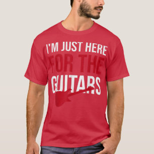 Camiseta Estoy aquí por el Guitars Guitars Guitari