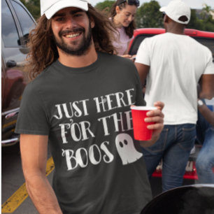Camiseta Estoy aquí por el Halloween divertido de Boos Cute