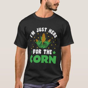 Camiseta Estoy Aquí Por El Maíz - Granjero Cultivando El Ma