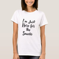 Estoy aquí por el Tee de los Snacks