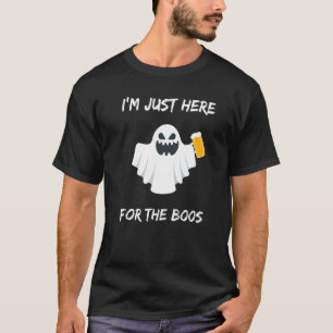 Camiseta Estoy aquí por el truco gracioso de Boos o la comp