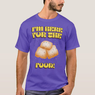 Camiseta ¡Estoy Aquí Por La Comida! Camisas Beignets de Mar