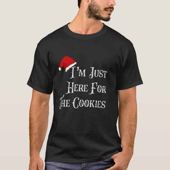 Camiseta Estoy aquí por la divertida Santa Christma de las  (Anverso)