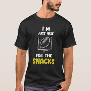 Camiseta Estoy aquí por la Fantasía de los Snacks Fantasy F