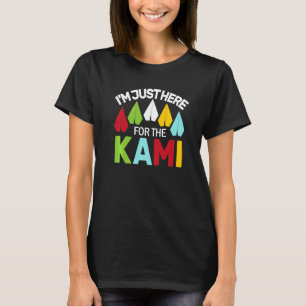 Camiseta Estoy aquí por la grúa de los kami japoneses