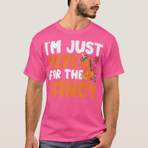 Camiseta Estoy Aquí Por La Sala De Candy Unicorn.