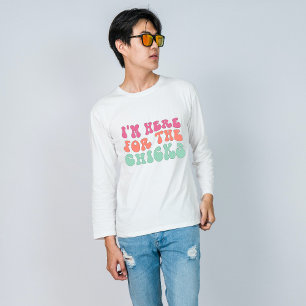 Camiseta Estoy aquí por las chicas divertidas Pascua