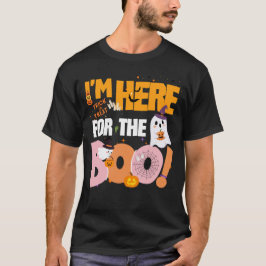 Camiseta ¡Estoy Aquí Por Los Boos! - Halloween Ghost Playfu