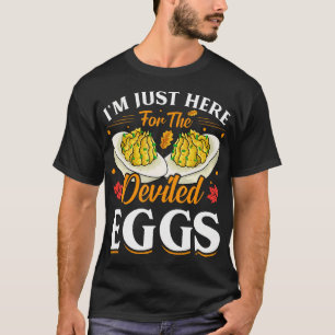 Camiseta Estoy Aquí Por Los Huevos Desviados