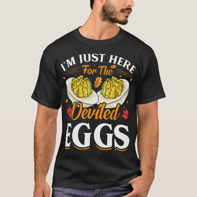 Camiseta Estoy Aquí Por Los Huevos Desviados (Anverso)
