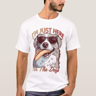 Camiseta Estoy aquí por los perros