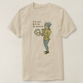 Camiseta "Estoy aquí por los Pretzels"