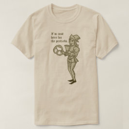 Camiseta "Estoy aquí por los Pretzels"