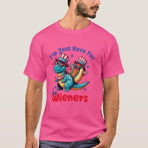 Camiseta Estoy aquí por los vientres 4 de Julio Funny ho