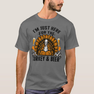 Camiseta Estoy aquí por Turquía y Cerveza