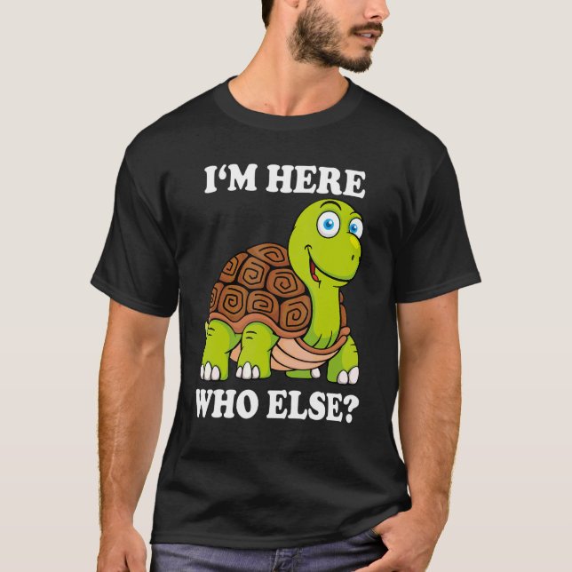 Camiseta Estoy aquí quién más dice "Toad" (Anverso)