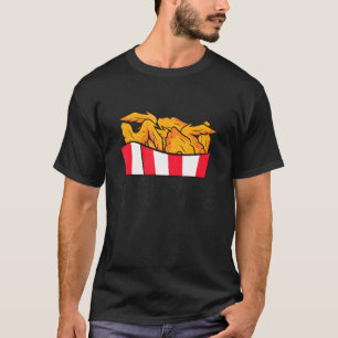Camiseta Estoy Aquí Solo Por Las Alas De Pollo
