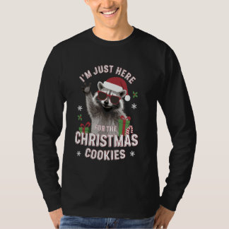 Camiseta Estoy Aquí Solo Por Las Galletas De Navidad Divert